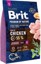Produktbild von BRIT Premium By Nature Junior Small S - 3 kg