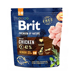 Produktbild von Brit Premium By Nature Senior Small Medium Huhn - 1 kg