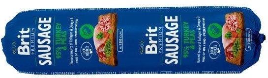 Produktbild von BRIT Sausage Huhn Pute & Erbse - 800 g