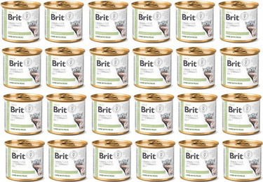 Produktbild von BRIT Veterinary Diet Diabetes Lamb&amp;Pea 24x200 g