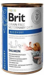 Produktbild von BRIT Veterinary Diet Recovery Lachs - 24 x 400 g