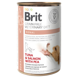 Produktbild von BRIT Veterinary Diet Renal Thunfisch Lachs Erbse - 400 g