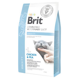 Produktbild von BRIT Veterinary Diets Cat Obesity - 2 kg