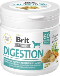 Produktbild von BRIT Vitamins Digestion Präparat für Hunde zur Unterstützung der Verdauung - 60 x 2 Stk.