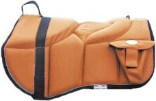 Produktbild von Brockamp Reitpad Bareback Western Style ultra light braun