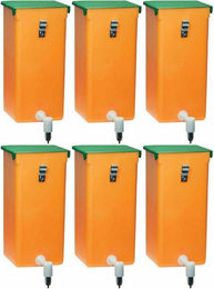 Produktbild von Bruja Trinkbrunnen Kaninchentränke Genial 1 Liter Nippeltränke/Trinkflasche