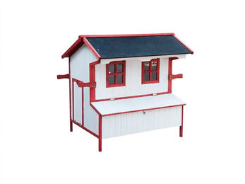 BruKa Hühnerstall Hühnerhaus BERTA XXL Kleintiergehege Hühner Geflügelstall Stall – Bild 1 von 5