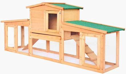 Produktbild von BruKa Kleintierstall RABBIT STAR XXL Hasenstall Kaninchenstall