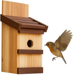 Produktbild von BruKa Nistkasten Rico Spatzenhaus Spatz Spatzen Vogelhaus Vogel