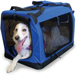 BruKa Tiertransportbox Bello Hundebox Hundetransportbox faltbar Autotransportbox Katzen Hunde – Bild 1 von 5