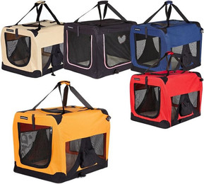 Produktbild von BruKa Tiertransportbox Bello Hundebox Hundetransportbox faltbar