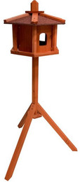 Produktbild von BruKa Vogelhaus Vogelhaus VÖGLEIN mit Ständer Vogelfutterhaus Futterhaus Vogel Haus