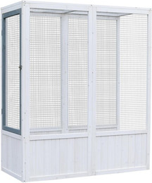 Produktbild von BruKa Vogelhaus Vogelvoliere OUTLET CHICO Auslauf