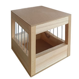 Produktbild von Brutnest aus Holz für alle Vogelarten - 12 x 12 x 13,5 cm