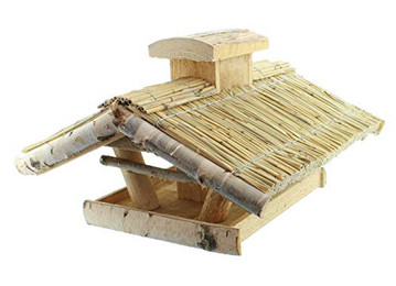 Produktbild von BTEC Vogelhaus Heide mit Futtersilo