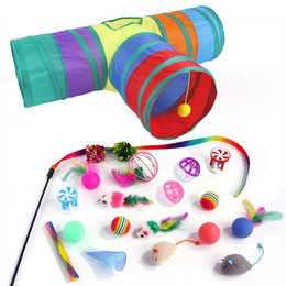 Produktbild von BTTO Tier-Intelligenzspielzeug 21-teiliges Katzenspielzeug-Set