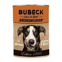 Produktbild von Bubeck Büchsenfleisch mit Geflügel Nassfutter - 400 g