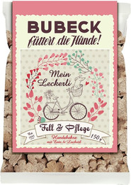 Produktbild von Bubeck Fell & Pflege Hundesnacks 12 x 150 Gramm