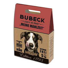 Produktbild von BUBECK getreidefreies Trockenfutter Rind für ausgewachsene Hunde - 5 kg