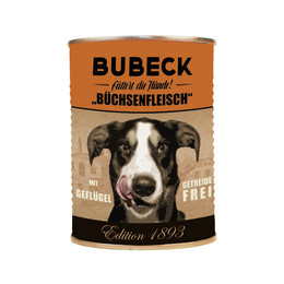 Produktbild von Bubeck Nassfutter - Büchsenfleisch mit Geflügel 800 g