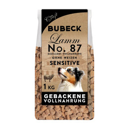 Produktbild von Bubeck No. 87 Sensitive Lammfleisch mit Gerste & Reis gebacken - 1 kg