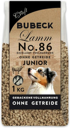 Produktbild von Bubeck Nr. 86 Junior Lamm mit Kartoffel und Bierhefe gebacken Hundesnacks 4 x 1 Kilogramm