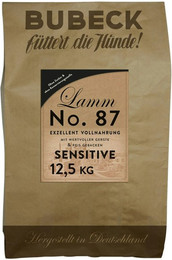 Produktbild von Bubeck Nr. 87 Sensitive Lammfleisch mit Gerste und Reis Hundetrockenfutter Sparpaket 2 x 12,5 Kilogramm