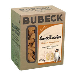 Produktbild von Bubeck Snack Knochen Hundekekse mit Rind & Geflügel - 1,25 kg