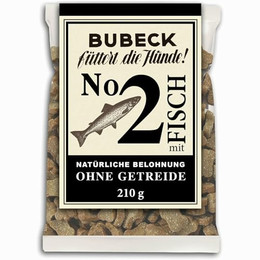 Produktbild von Bubeck Snack No.2 Fisch getreidefrei - 210 g