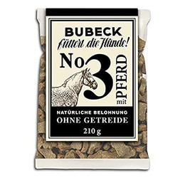 Produktbild von Bubeck Snack No.3 Pferd ohne Getreide - 210 g