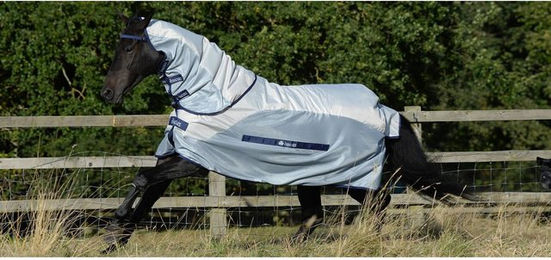 Produktbild von Bucas Buzz-Off Rain & Neck - Silver/Blue