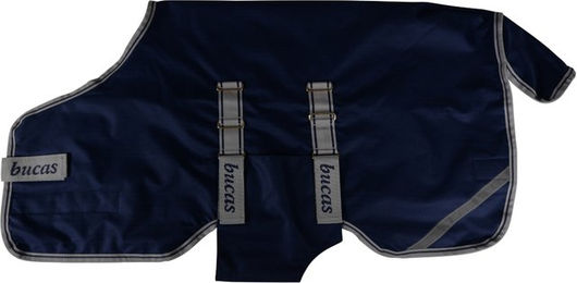 Produktbild von Bucas Foal Turnout Fohlendecke 50g Navy Silver/Navy - 50 g
