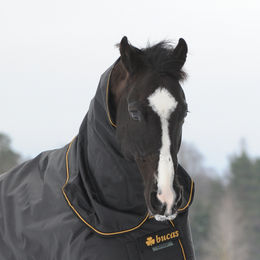 Produktbild von Bucas Irish Turnout Combi Neck 300g - black/gold - Halsteil