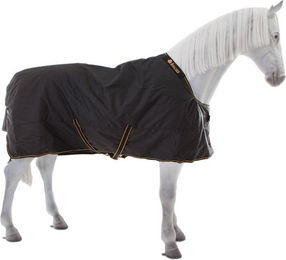 Produktbild von Bucas Irish Turnout Extra 300g Pony 1200D - schwarz/gold