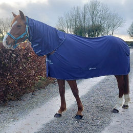 Produktbild von Bucas Power Cooler & Neck Abschwitzdecke Navy/Silver