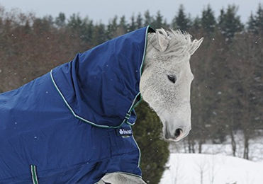 Produktbild von Bucas Smartex Turnout Combi Neck Halsteil 300g blau - 300 g