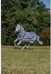 Bucas Sweet-itch Full-Neck - Ekzemerdecke - zebra – Bild 1 von 4