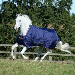 Produktbild von Bucas Therapy Turnout 150g - Navy/Orange