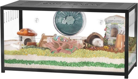 Produktbild von BUCATSTATE Hamsterkäfig Metall 2,0 für Zwerghamster und Meerschweinchen