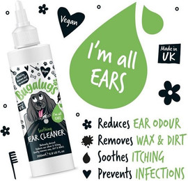 Produktbild von Bugalugs Beruhigender Hunde Ohrreiniger - 200 ml