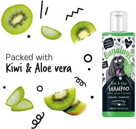 Produktbild von Bugalugs Hundeshampoo Aloe Vera & Kiwi - 250 ml
