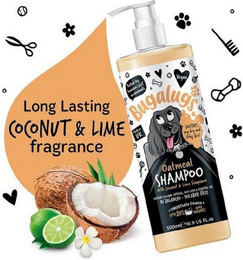 Produktbild von Bugalugs Hundeshampoo Oatmeal mit Hafer und Aloe Vera - 500 ml