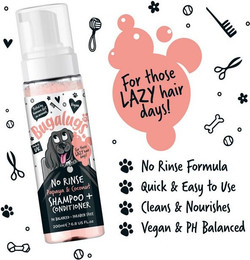 Produktbild von Bugalugs Hundeshampoo ohne Wasser - 200 ml