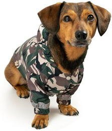 Produktbild von Bull & Drake Hunderegenmantel Camouflage