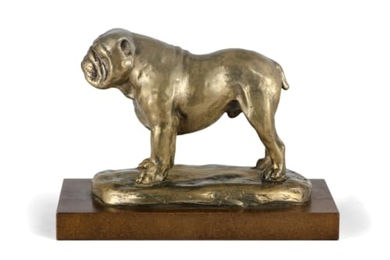 Bulldog English Bulldog British Bulldog IV - Hundestatue braun – Bild 1 von 8