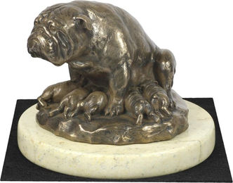 Produktbild von Bulldog II - Hundefigur, Hundesilhouette als Skulptur
