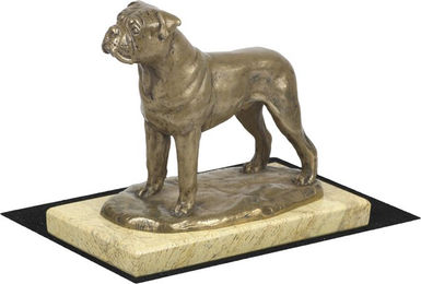Produktbild von Bullmastiff Hundefigurine aus Cold-Cast Bronze
