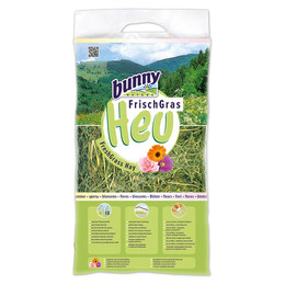 Produktbild von Bunny FrischGras Heu mit Blüten - 500 g