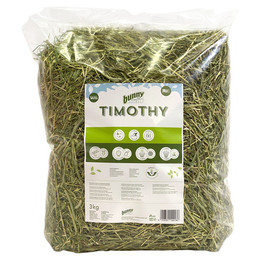 Produktbild von bunny TIMOTHY Heu für Zwergkaninchen & Nagetiere - 3 kg