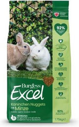 Produktbild von Burgess Excel Adult Hase Nuggets Minze Adult – Hochwertiges Alleinfuttermittel